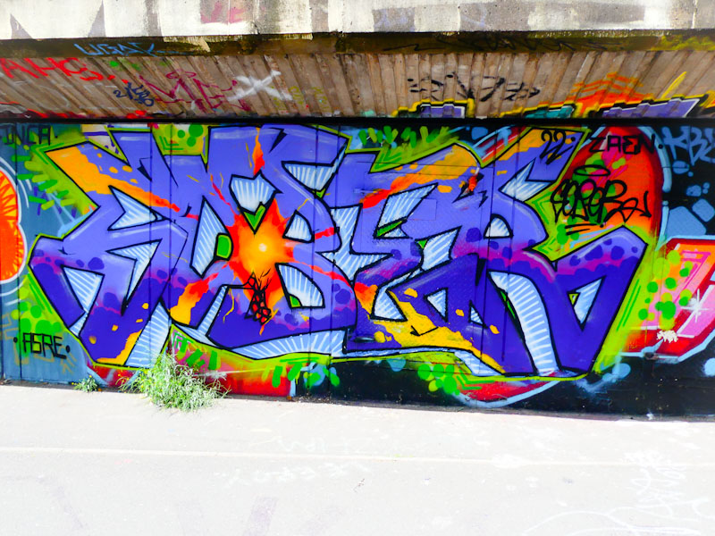 Klashwhensober, M32 cycle path, Bristol, June 2022