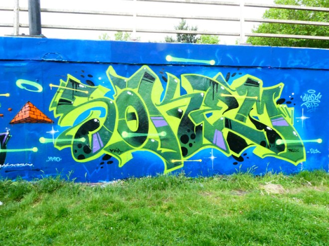 Soker, M32 roundabout, Bristol, May 2022