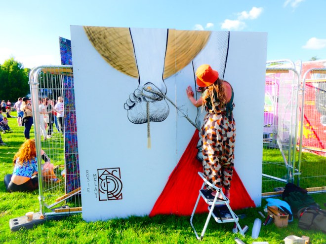 Rosie McLay, Upfest 22, Bristol, May 2022