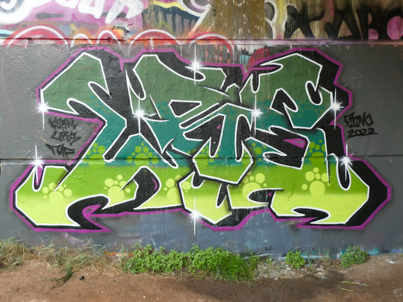 Werm, Brunel Way, Bristol, July 2022