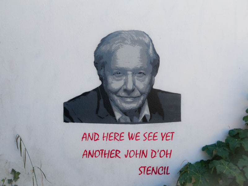 John D'oh, St Michael's Hill, Bristol, July 2022