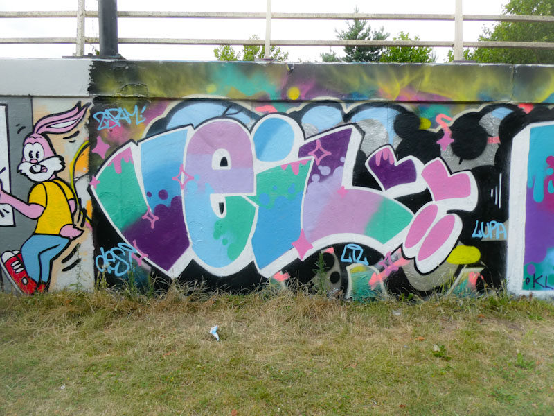 Desi, M32 roundabout, Bristol, July 2022