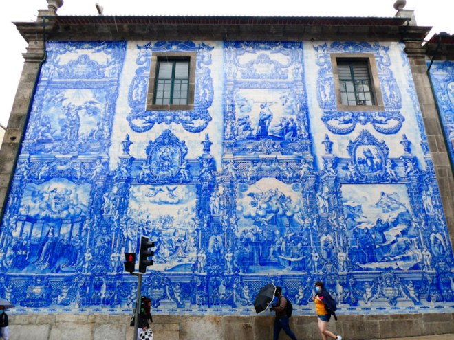 Church tiles, Porto, Portugal, June 2022