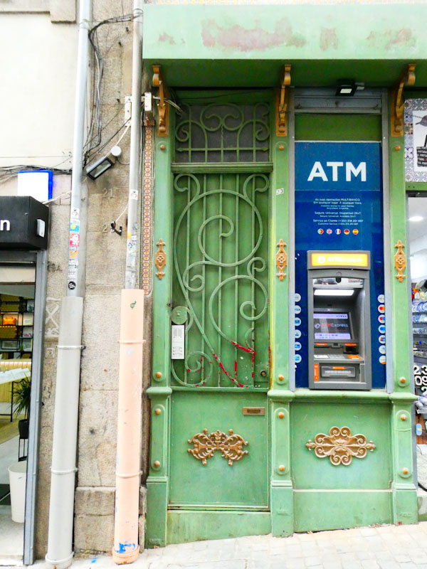 Possibly my favourite door of the trip, Porto, Portugal, June 2022