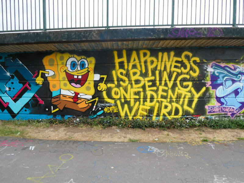 Dave Sharp and #DFTE, Cumberland Basin, Bristol, July 2022