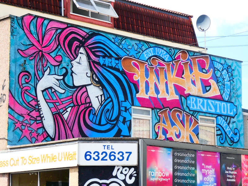 Inkie, Upfest 22, Bristol, May 2022