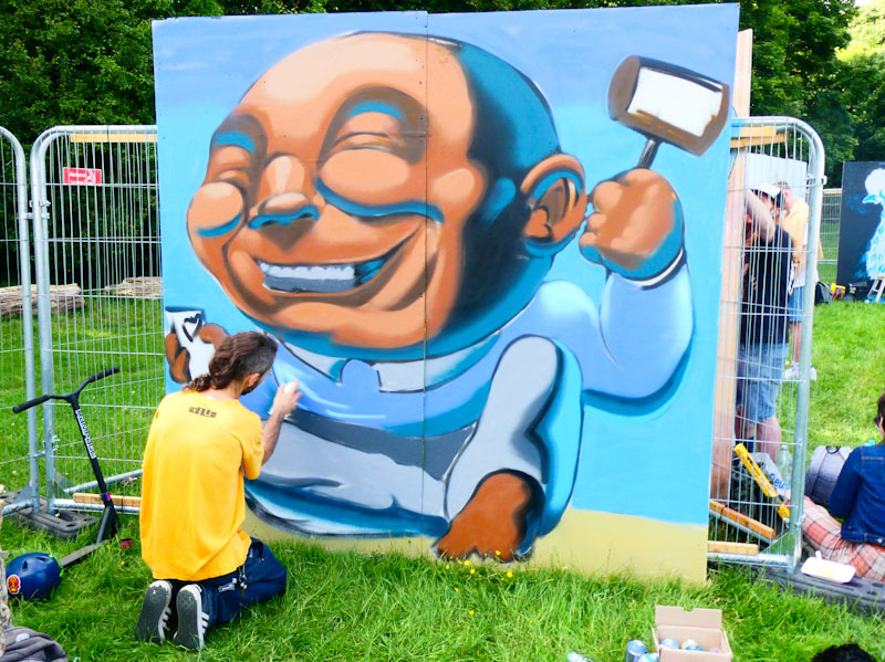 Zake, Upfest 22, Bristol, May 2022