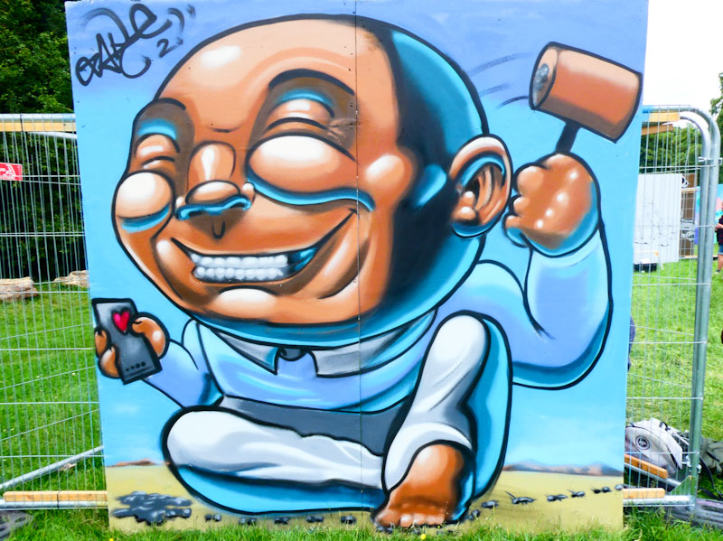 Zake, Upfest 22, Bristol, May 2022