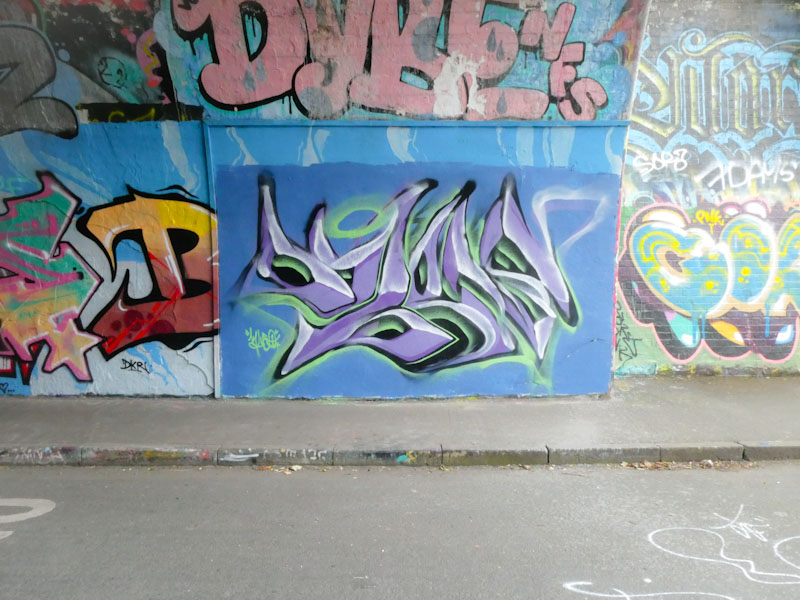 Mr Klue, St Werburghs tunnel, Bristol, July 2022