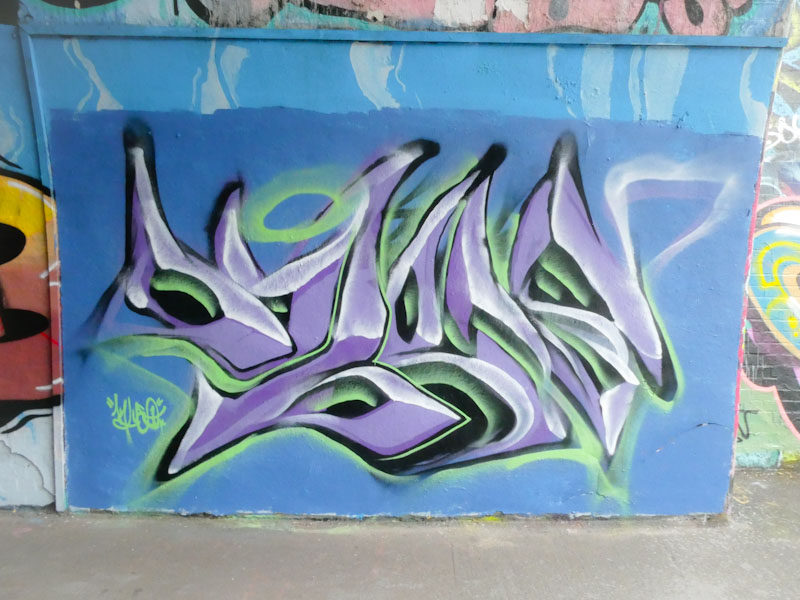 Mr Klue, St Werburghs tunnel, Bristol, July 2022