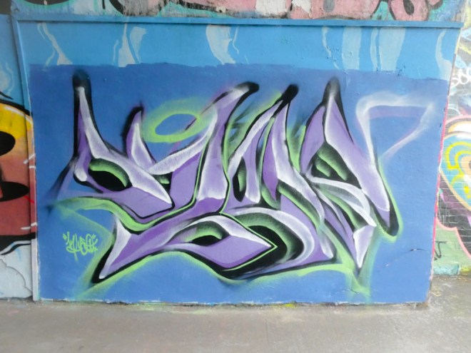 Mr Klue, St Werburghs tunnel, Bristol, July 2022