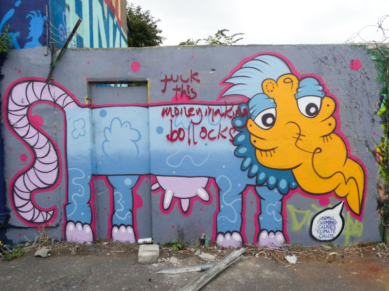 Mote, M32 cycle path, Bristol, July 2022