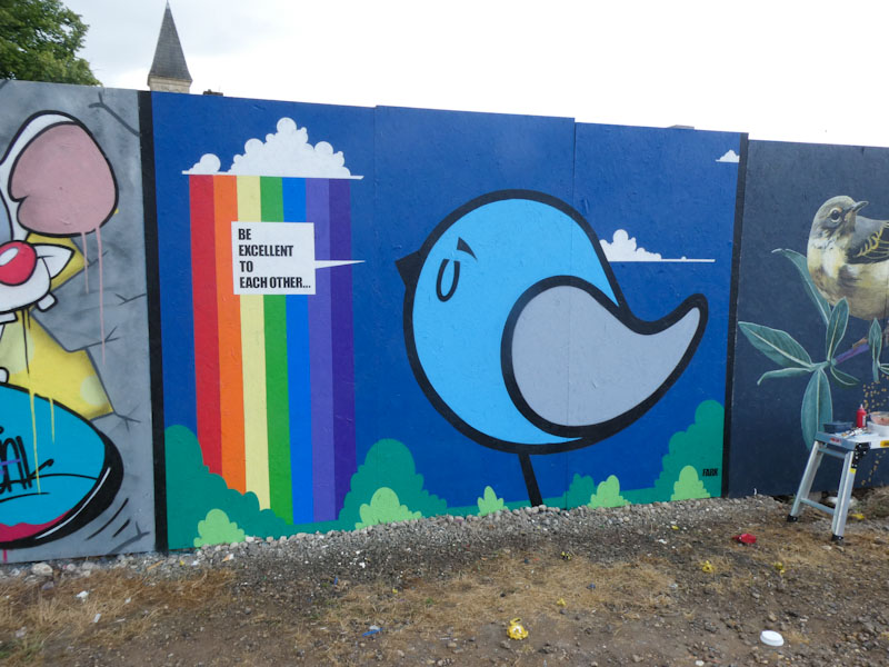 Fark, Cheltenham Paint Festival 22, July 2022