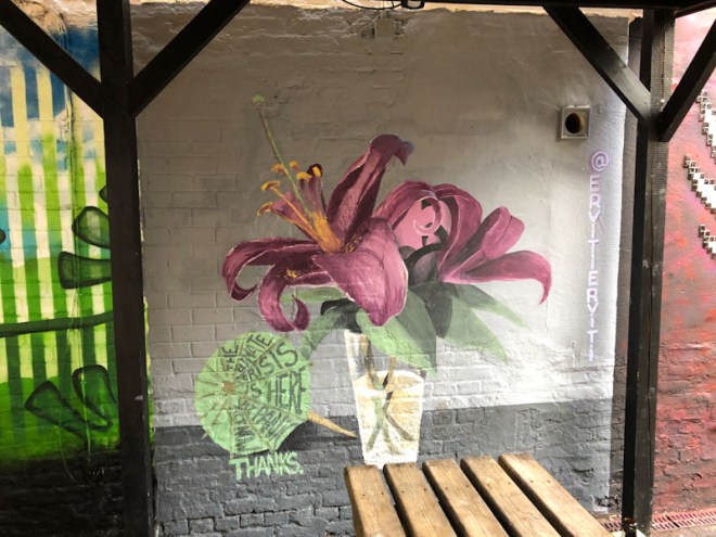 Erviti, Cheltenham Paint Festival 22, July 2022