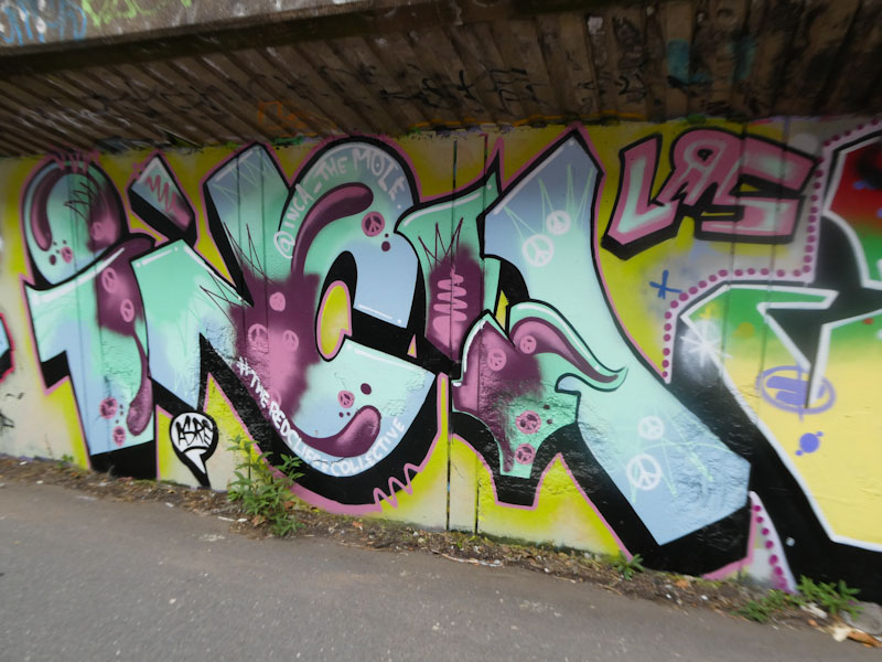 The Mole, M32 Cycle path, Bristol, August2022