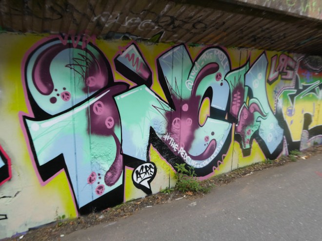 The Mole, M32 Cycle path, Bristol, August2022