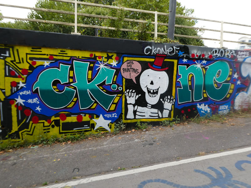 Haka, M32 roundabout, Bristol, August 2022