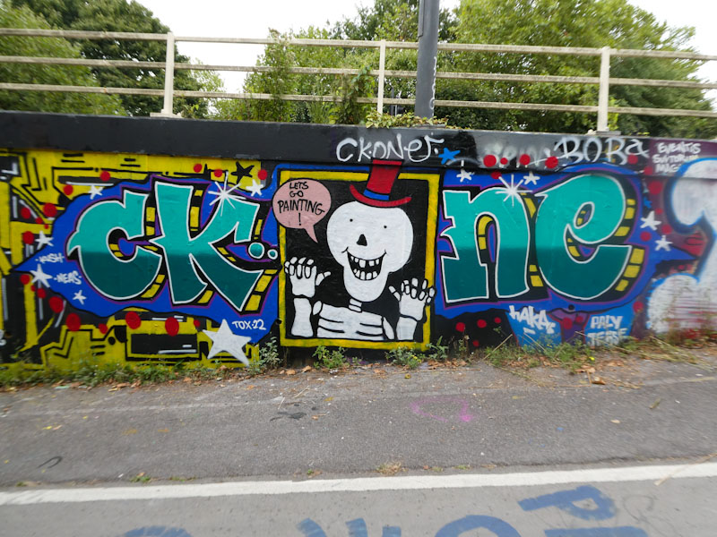 Haka, M32 roundabout, Bristol, August 2022