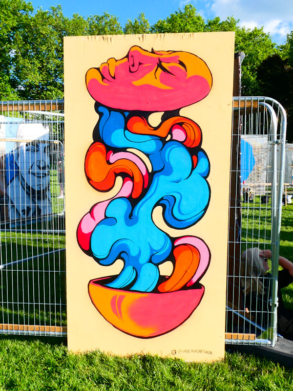 Iain Macarthur, Upfest 22, Bristol, May 2022