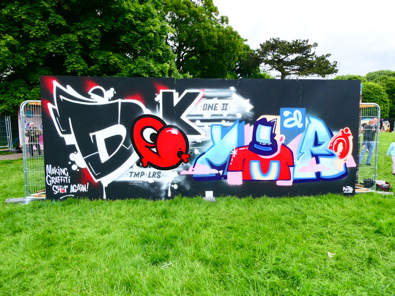 Decay and Mudra, Upfest 22, Bristol, May 2022