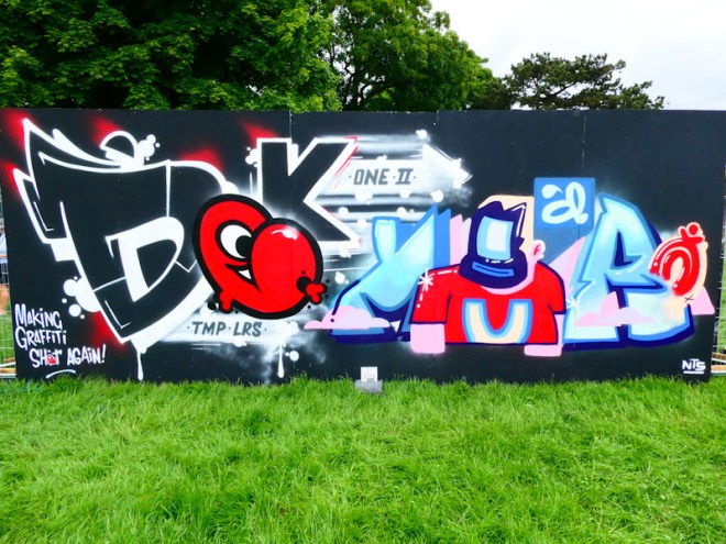 Decay and Mudra, Upfest 22, Bristol, May 2022