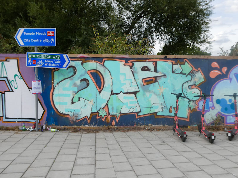 Dog Bless the Band, Cattle Market Road, Bristol, August 2022