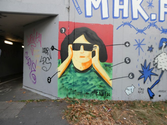 Merny, M32 roudabout, Bristol, August 2022