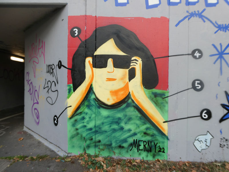 Merny, M32 roundabout, Bristol, August 2022