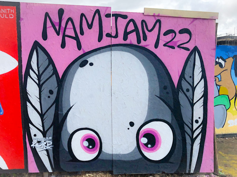 Korp, Cheltenham Paint Festival, Cheltenham, July 2022