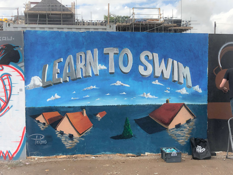 Pelmo, Cheltenham Paint Festival, Cheltenham, July 2022