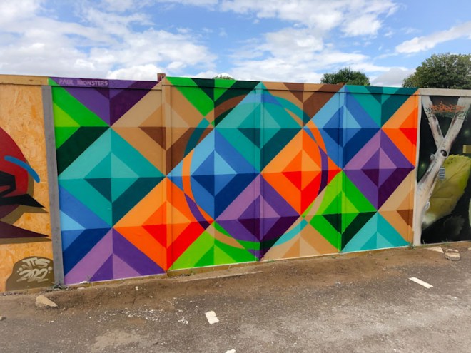 Paul Monsters, Cheltenham Paint Festival, Cheltenham, July 2022