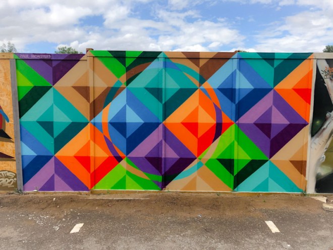 Paul Monsters, Cheltenham Paint Festival, Cheltenham, July 2022