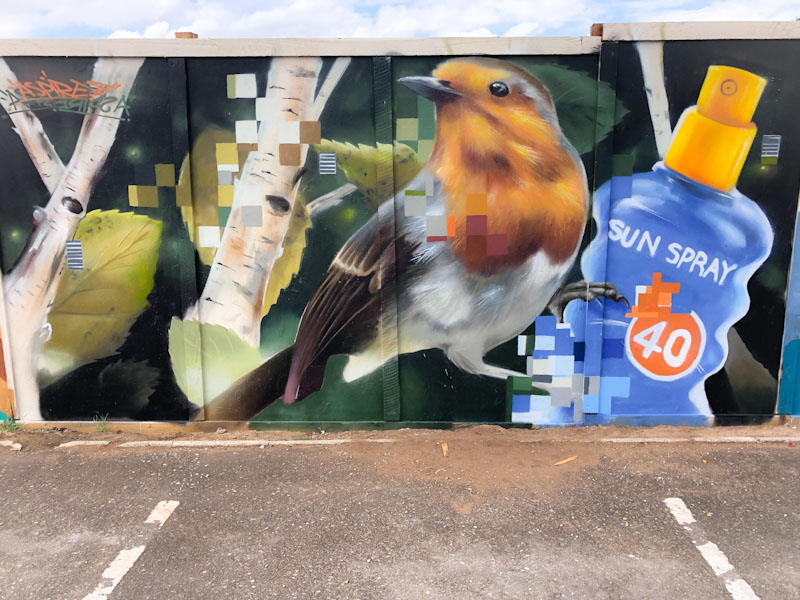 Aspire, Cheltenham Paint Festival, Cheltenham, July 2022