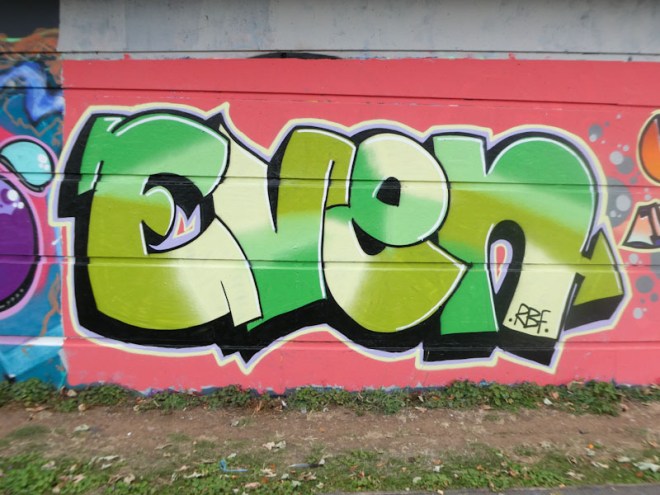 Evey, Cumberland Basin, Bristol, September 2022