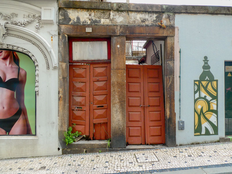 Seen-better-days-doors, Porto, Portugal, June 2022