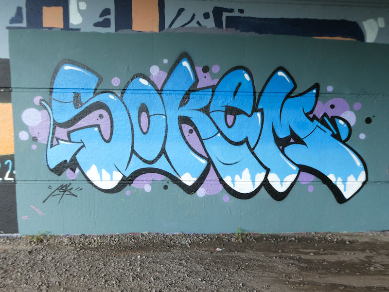 Soker, Brunel Way, Bristol, August 2022