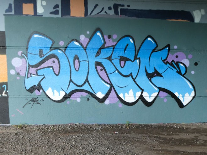 Soker, Brunel Way, Bristol, August 2022