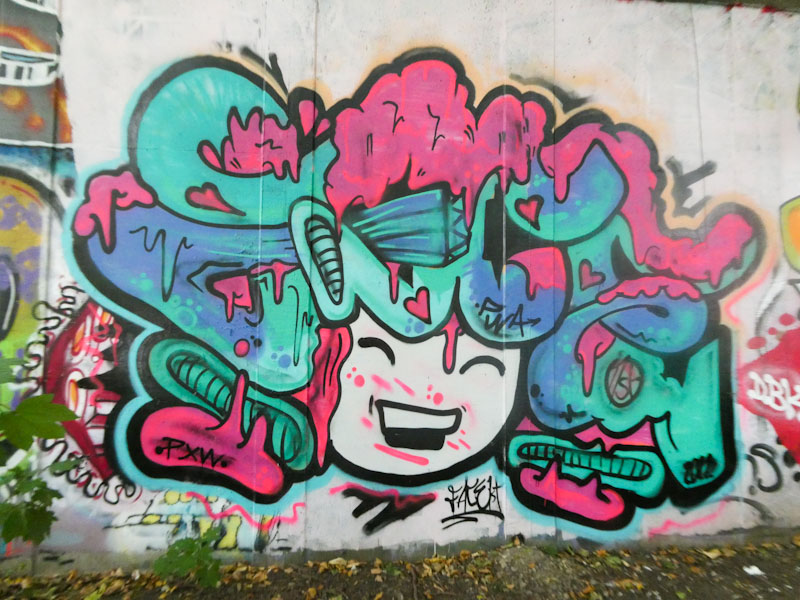 Face 1st, M32 roundabout, Bristol, August 2022