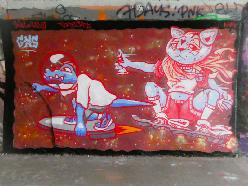 Kool Hand and Daz Cat, St Werburghs, Bristol, September 2022