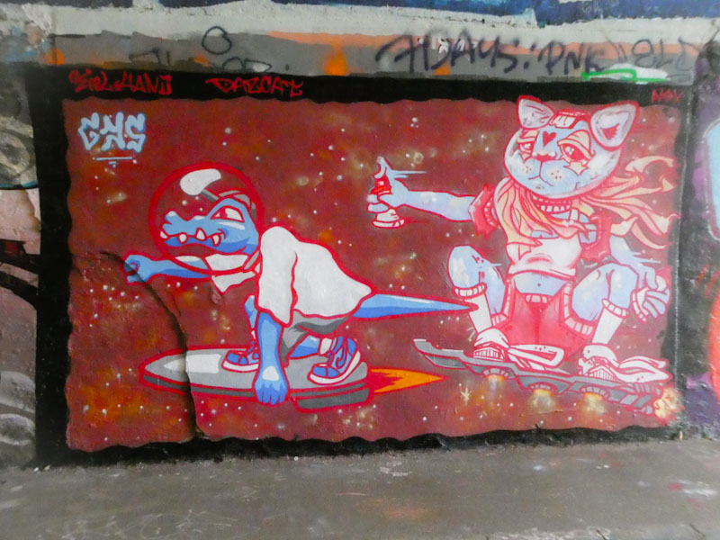 Kool Hand and Daz Cat, St Werburghs, Bristol, September 2022