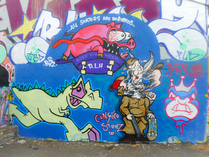 Ryder, T-Rex, Conrico and Kool hand, Dean Lane, Bristol, September 2022