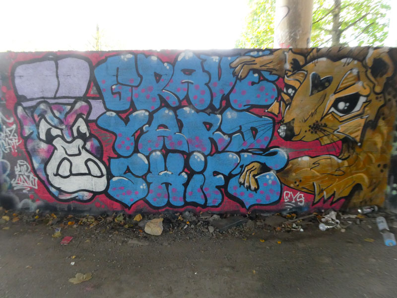 Kool Hand and Daz Cat, Brunel Way, Bristol, October 2022