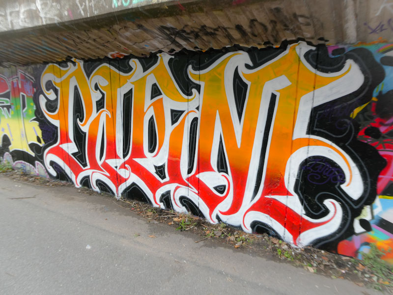 Todoaciem, M32 Cycle path, Bristol, October 2022