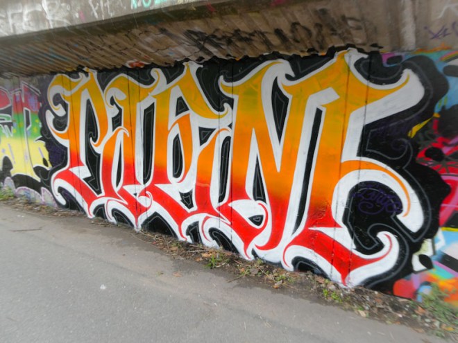 Todoaciem, M32 Cycle path, Bristol, October 2022