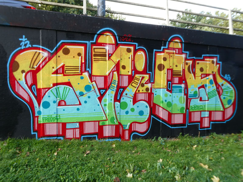 Corupt, M32 roundabout, Bristol, October 2022