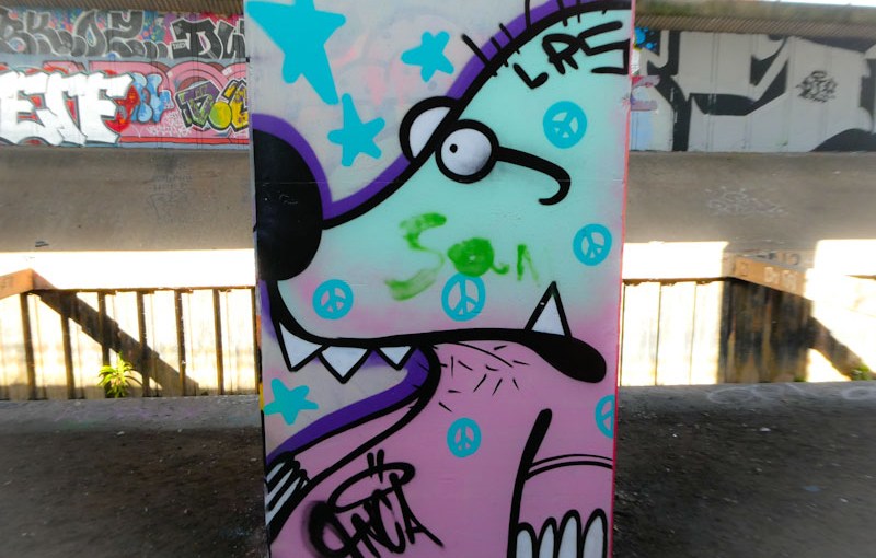 The Mole, Frome side, Bristol, October 2022