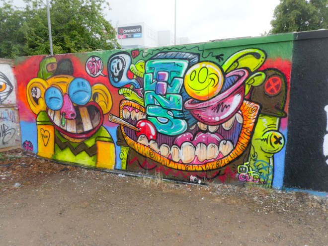 Jimmer Willmott and Guts, Cheltenham Paint Festival 22, Cheltenham, July 2022