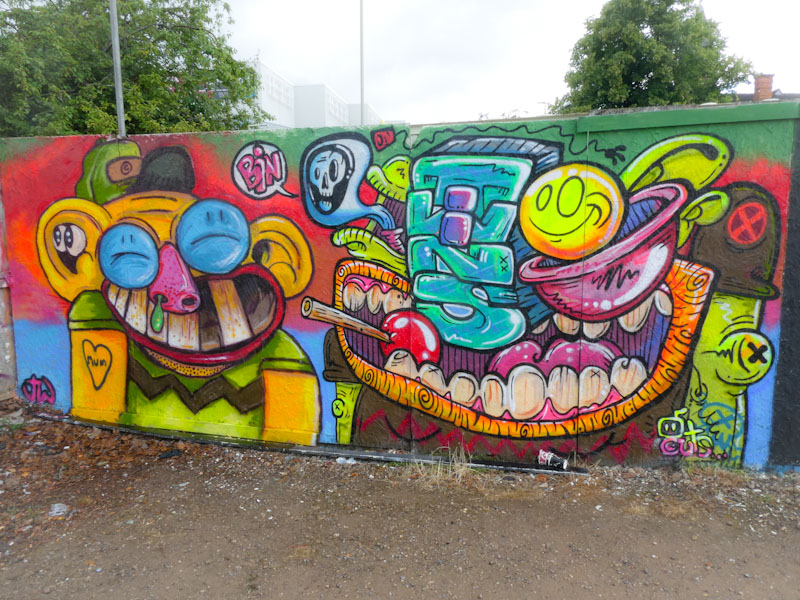 Jimmer Willmott and Guts, Cheltenham Paint Festival 22, Cheltenham, July 2022