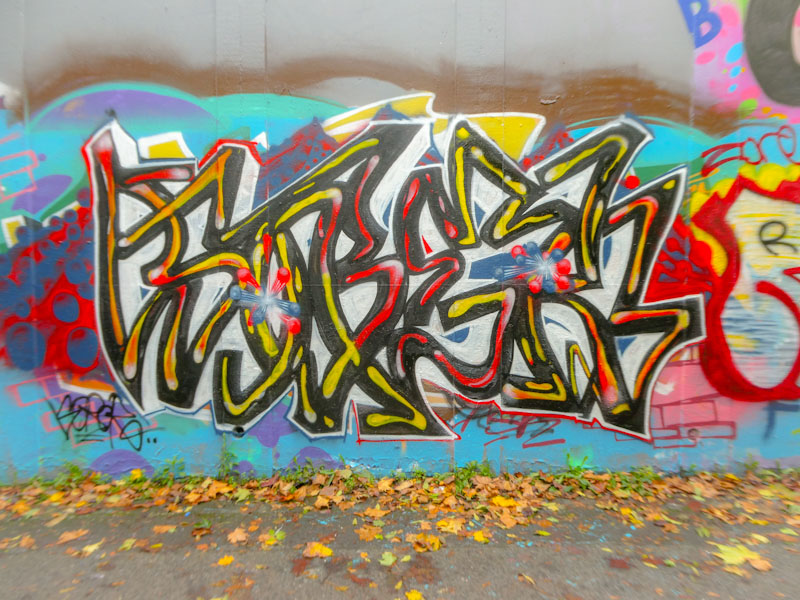 Klashwhensober, M32 roundabout, Bristol, November 2022