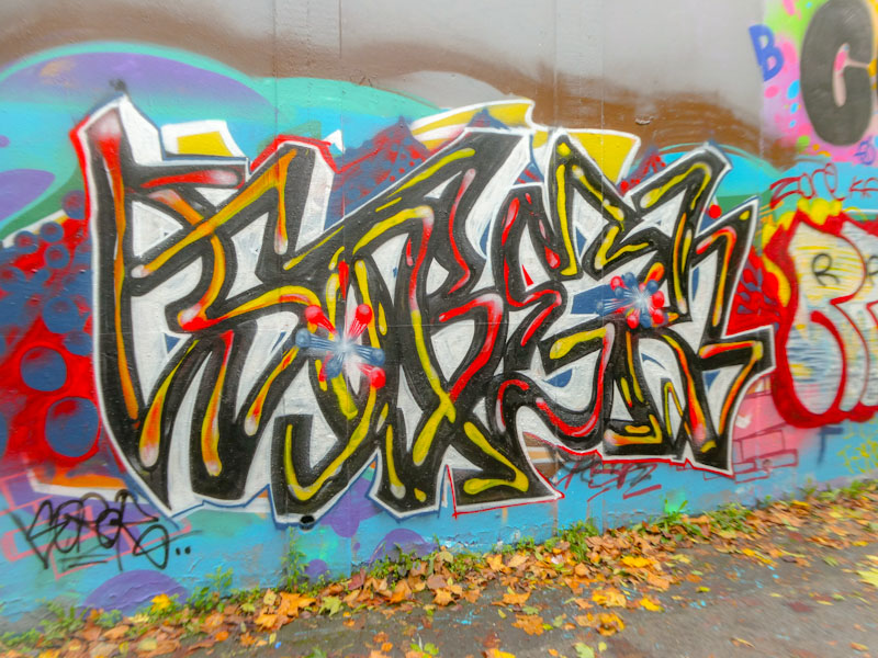 Klashwhensober, M32 roundabout, Bristol, November 2022